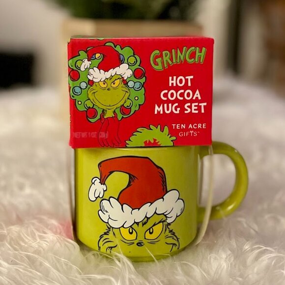 Grinch Hot Cocoa Mug from The Grinch That Stole Christmas!  NWT - Picture 1 of 6